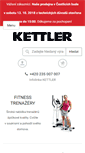 Mobile Screenshot of kettler.cz